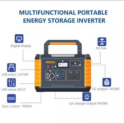 bens portáteis do gerador 500W da central elétrica de energias solares 50Hz/60Hz