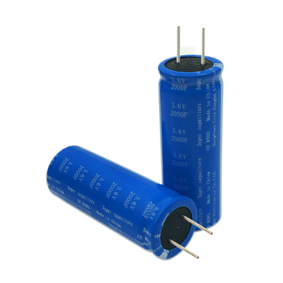 bateria de 3.6V 2000F Graphene Supercapacitor, banco super recarregável do poder do capacitor