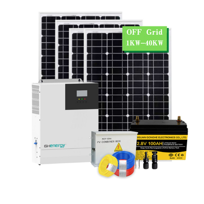 Sistema industrial resistente das energias solares do PID com o controlador solar de MPPT