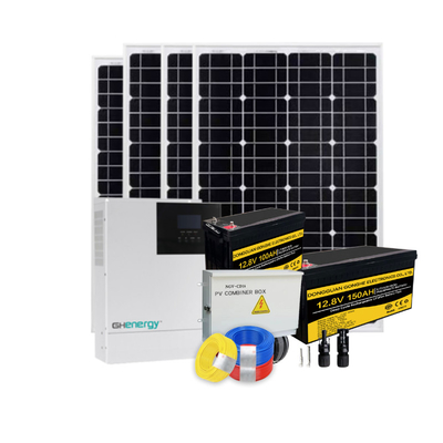 Sistema industrial resistente das energias solares do PID com o controlador solar de MPPT