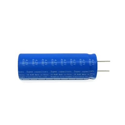 Feito na bateria super do capacitor de China 4.2v 4000f para o veículo elétrico do começo do carro
