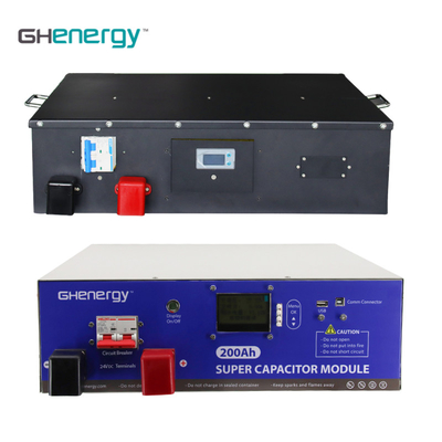 Banco do capacitor das telecomunicações de UPS para o material recarregável de Graphene da casa