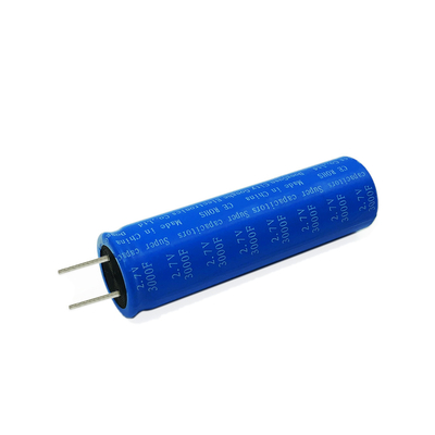2.7V bateria super 3Wh 39g do capacitor de 3000 farads para as telecomunicações EV