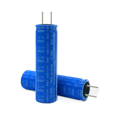 2.7V bateria super 3Wh 39g do capacitor de 3000 farads para as telecomunicações EV