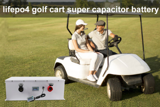 A longa distância super da bateria do carrinho de golfe do banco 48v 5250wh do capacitor dá um ciclo por muito tempo a vida