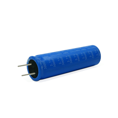 Tipo radial portátil super da bateria 2.7V 3000F do capacitor das energias solares da casa
