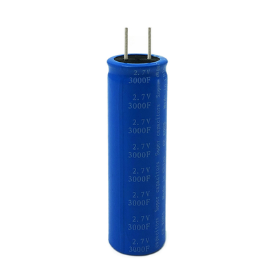 Tipo radial portátil super da bateria 2.7V 3000F do capacitor das energias solares da casa