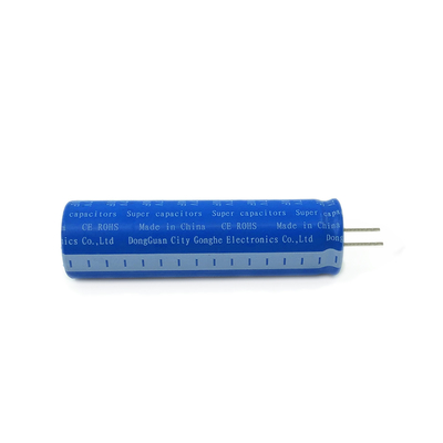 Tipo radial portátil super da bateria 2.7V 3000F do capacitor das energias solares da casa