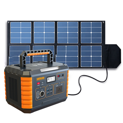 central elétrica portátil da emergência de 110V 7Kg, fonte prática das energias solares para acampar