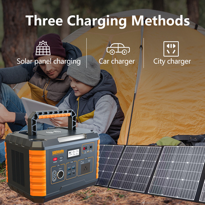central elétrica portátil da emergência de 110V 7Kg, fonte prática das energias solares para acampar