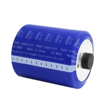 Tipo radial portátil super híbrido montagem do capacitor 2,7 V 3000f da superfície