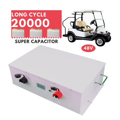 Bateria super 24V do capacitor de Graphene para para o módulo de armazenamento dos carrinhos de golfe