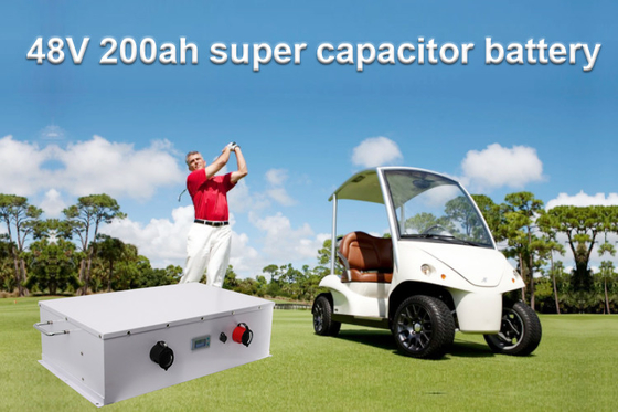 dos carrinhos de golfe super da bateria do capacitor de 48V 200Ah Graphene baterias químicas