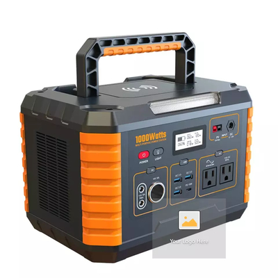 Central elétrica de energias solares portátil de LiFePO4 MPPT, fonte de alimentação 3.7V móvel exterior