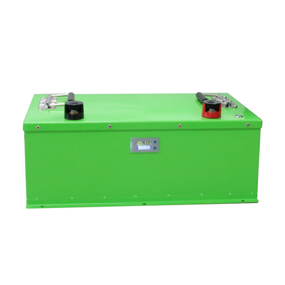Bateria de lítio exterior para o carrinho do golfe, baterias pretas do carrinho de golfe do lítio 48 volts