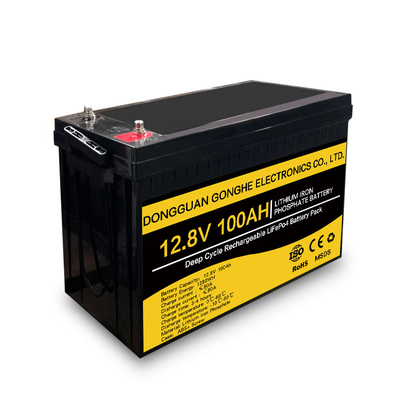 A bateria de lítio portátil de 12V LiFePO4 embala 6000 ciclos de múltiplos propósitos