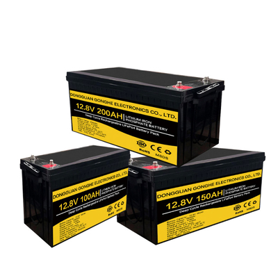 bateria profunda do ciclo de 120Ah 240Ah 12V LiFePO4 para o armazenamento dos carrinhos de golfe