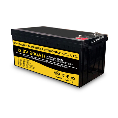 A bateria de lítio portátil de 12V LiFePO4 embala 6000 ciclos de múltiplos propósitos
