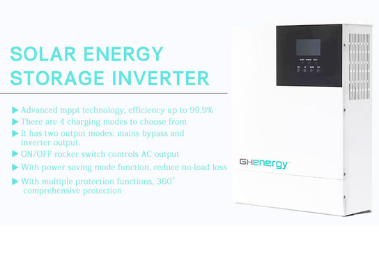 Inversor recarregável das energias solares da casa prático com tecnologia de MPPT