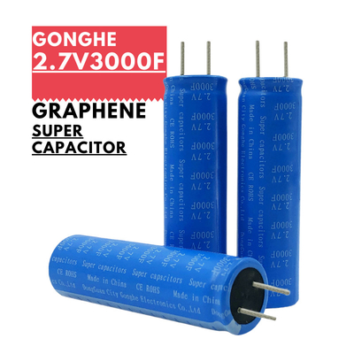 18650 bateria de 2.7v 3000f Graphene Supercapacitor para a coleta da energia solar