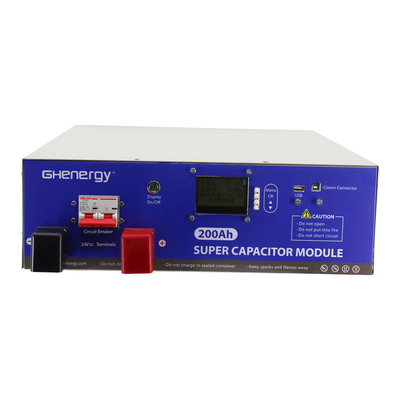 Módulo super alto 48V 7KWh do capacitor da eficiência de conversão para o armazenamento de energia