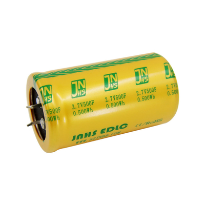 Pressão na pilha de Supercapacitor, 2,7 farad do volt 500 para substituir baterias