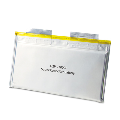 Bateria rápida de alumínio 4.2V 21000F RoHS de Supercapacitor da carga