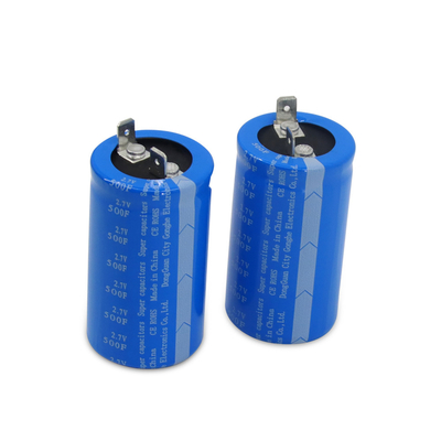 Lug 2,7 Volt 500 Farad Substitua o Super Capacitor da Bateria Através do Orifício
