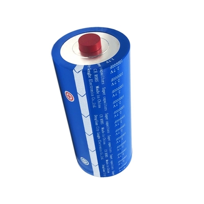 Pilha Ultrafast de 2.7V 100000F Supercapacitor para aplicações pulsadas do poder