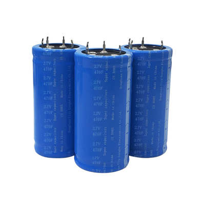 Bateria super 2.7V 470F 35x62Mm 0.45Wh do capacitor do poder superior IP30
