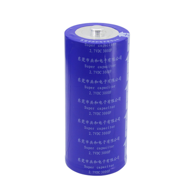 bateria super 2.7V 3000F do capacitor de 60x136mm nenhuma explosão prática