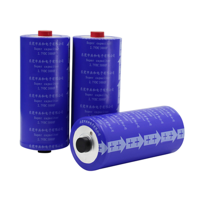 bateria super 2.7V 3000F do capacitor de 60x136mm nenhuma explosão prática
