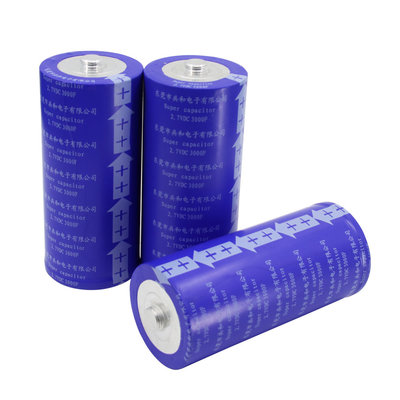 bateria super 2.7V 3000F do capacitor de 60x136mm nenhuma explosão prática