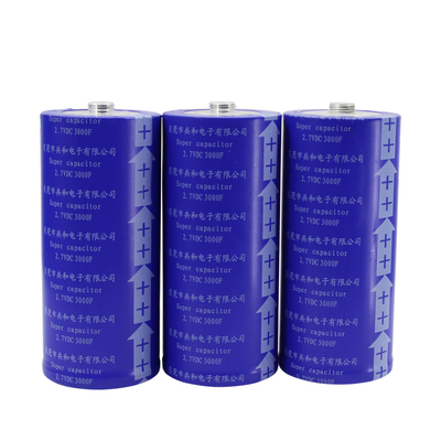 bateria super 2.7V 3000F do capacitor de 60x136mm nenhuma explosão prática